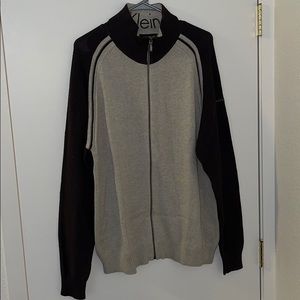 Calvin Klein Zip Up Sweater